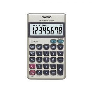 ماشین حساب کاسیو مدل LC-403TV