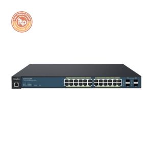 سوییچ دسکتاپ 24 پورت POE انجنیوس مدل EWS7928FP