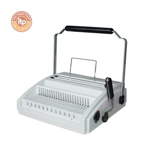 دستگاه صحافی دوکاره فنر دوبل و پلاستیکی AX 500